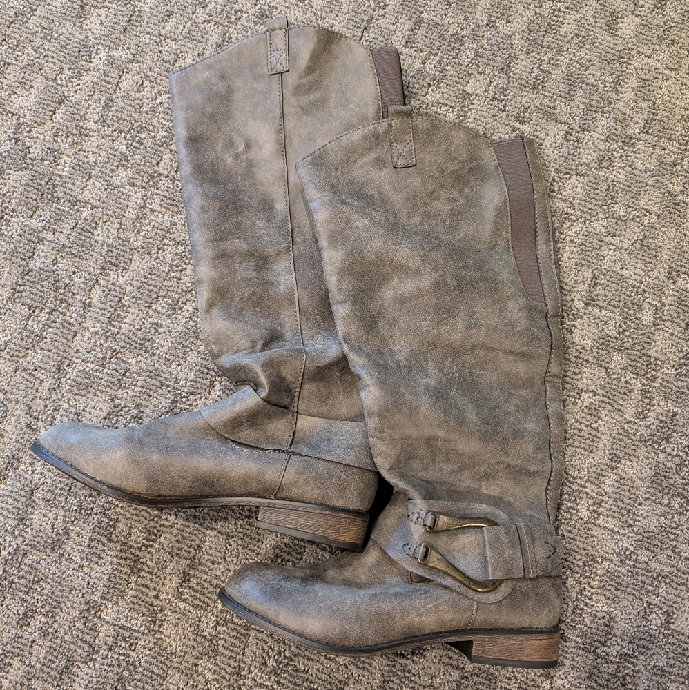 Wide-calf Boots, Mossimo Supply Co., size 9